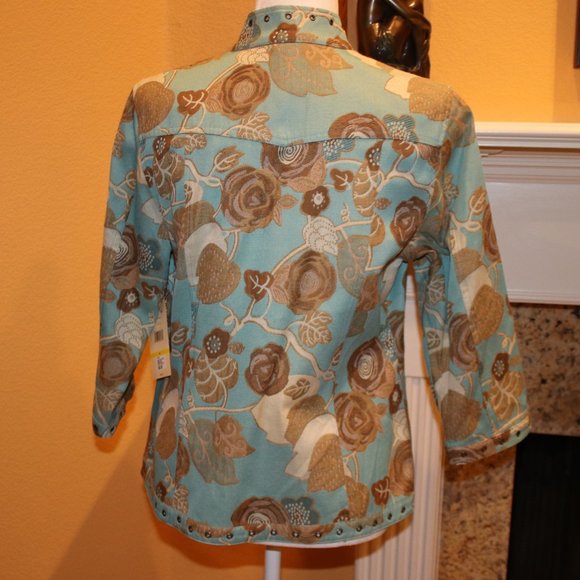 Multiples Jean Jacket - Picture 7 of 11